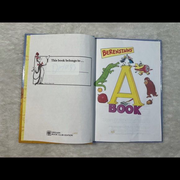Dr. Seuss “ Berenstain’s A Book “ Hardcover - Picture 3 of 8